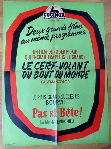 Affiche ancienne 60x80 cocinor - ancienne,