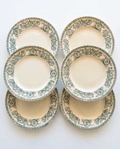 Lot assiettes plates - 6,