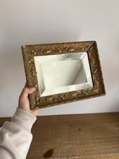 Ancien Miroir Biseauté Cadre