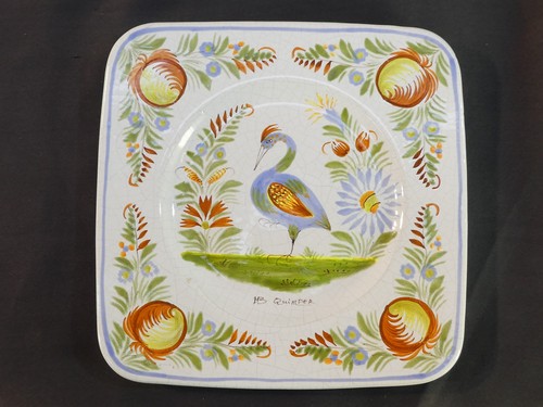 Assiette carré faience de - carré,