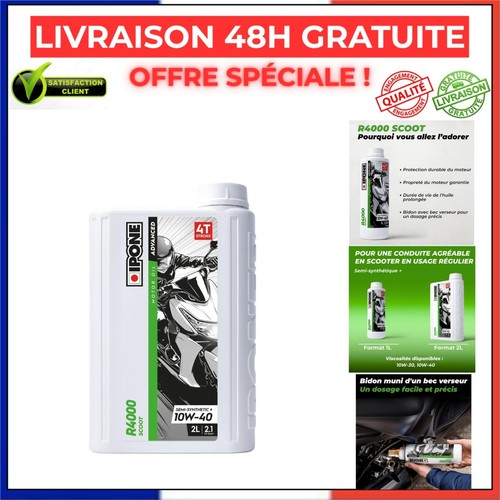 Huile moteur scooter ipone - huile,