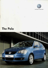 Volkswagen Polo 2006-2007 UK Market Sales Brochure GTi, Dune, Sport, SE, S & E