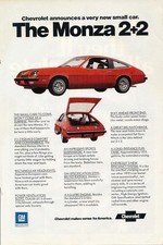 Magazine Ad - 1975 - Chevrolet Monza 2+2
