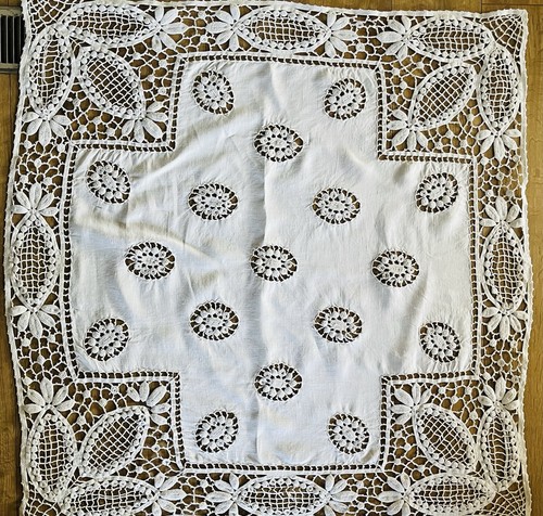 Nappe ancienne motifs art - nappe,