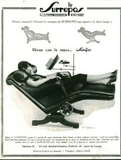Antique Le Surrepos armchair advertising 1929 magazine issue