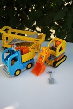 Lego Duplo 10812 The Truck and the Excavator Set + 5684 Trailer