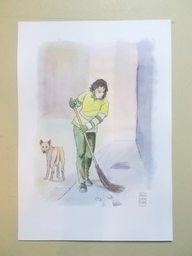 Milo manara - milo, print