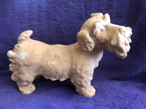 Ancienne statue fox - statue, de