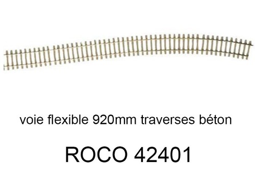 Roco voie flexible 920 - voie, mm