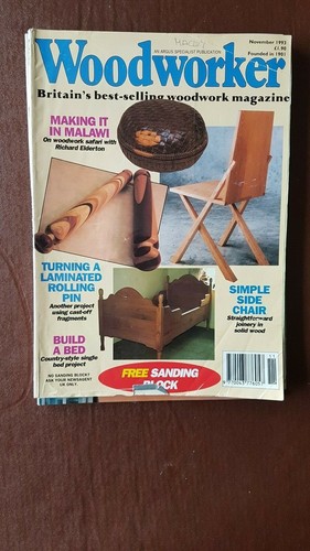 Woodworker magazine november - woodworker,