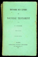 E. Jacquier, Histoire des livres du nouveau testament Tome 2