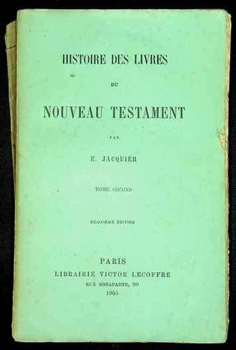Jacquier histoire des - e.,