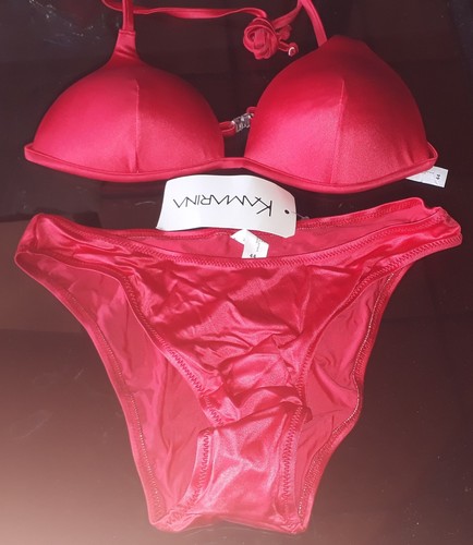 Maillot bain pieces - pieces, rouge