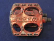 Used rare Voxom plastic bmx race freestyle 1/2" platform pedals old mid school