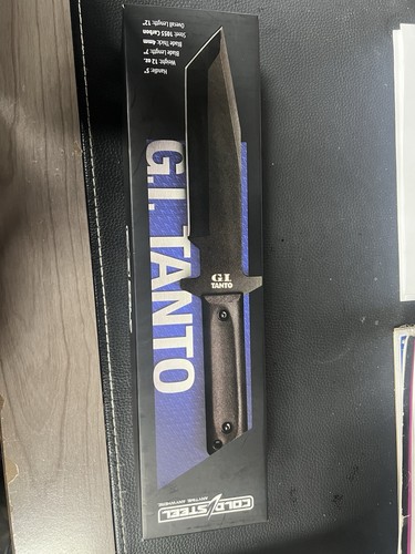 Cold steel tanto - steel,