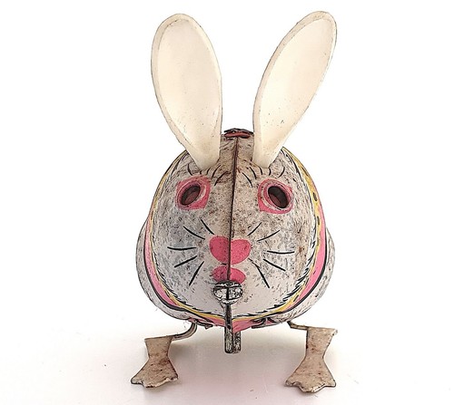 Jouet mécanique ancien lapin - mÉcanique,