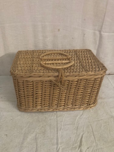 Panier osier avec couvercle - osier,
