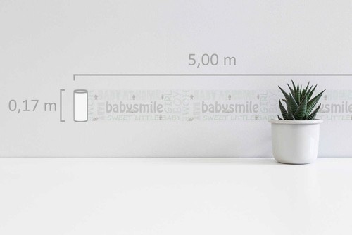 Bordure papier peint bébé - de,