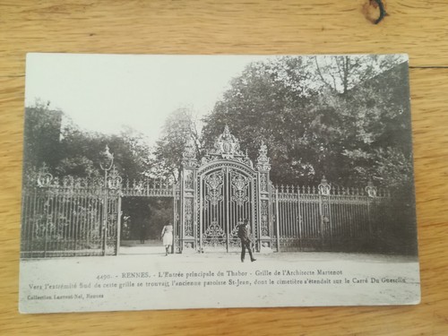 Old postcard photo - -, rennes