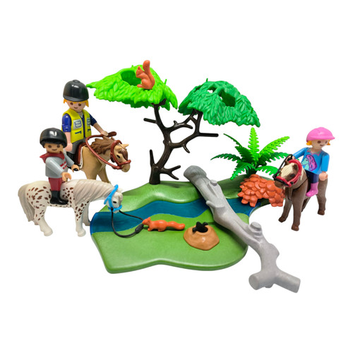 Sympa cavaliers avec poneys - poneys, et