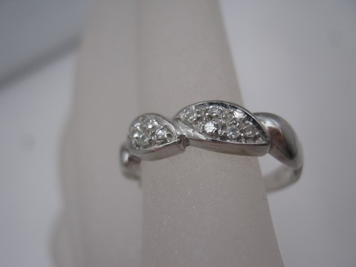 Bague blanc carats - 18,