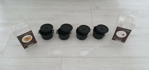 Mini cocotte ronde noire 12 - mini, noire+12