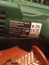 Parkside Perceuse-visseuse à percussion PSBM 1100 B 1100W 2 modes vitesses