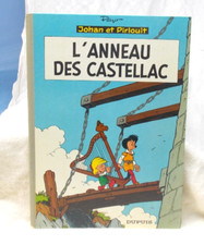 Peyo, Johan et Pirlouit # 11b L'anneau de Castellac, 1969.  état quasi neuf