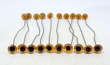 Lot 10 paires yeux en sulfure