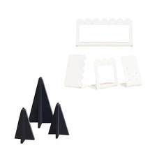 Vitrine de bijoux en acrylique, support de rangement pour boucles d'oreilles,