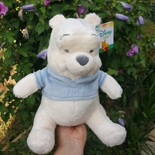 Peluche Winnie l'ourson bleu