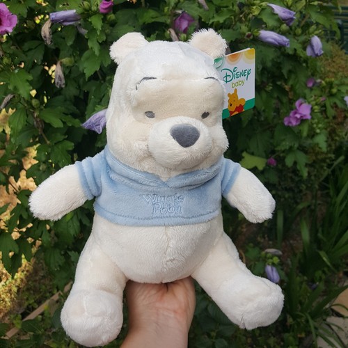 Peluche winnie ourson bleu - l'ourson,