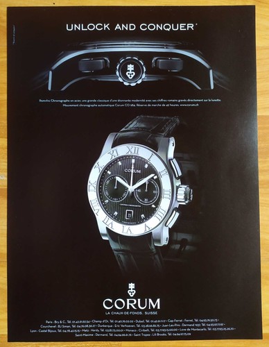 Publicité papier montre - -,