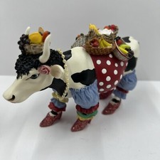 COW PARADE "TROPICOWL" Tropicana Fruit Cow FIGURINE  2004