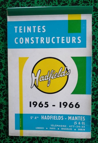 Nuancier peinture automobiles - peinture,