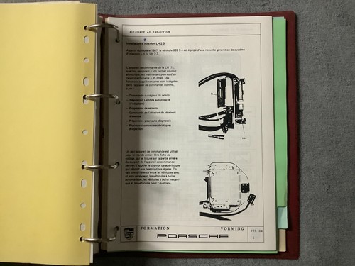 Document officiel porsche 928 - porsche,
