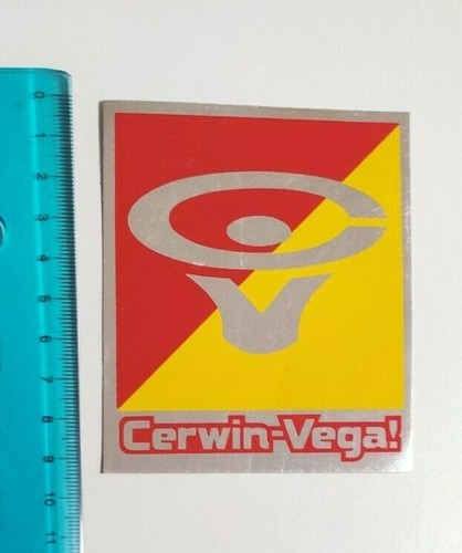 Autocollant cerwin vega - autocollant,
