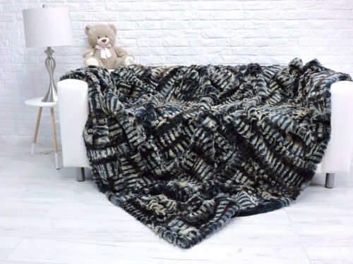 Couverture fourrure luxe - de,