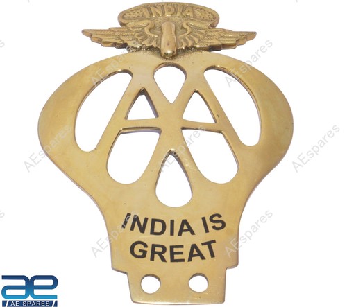 Badge voiture laiton - badge,