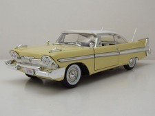 Plymouth Fury 1958 Jaune Blanc