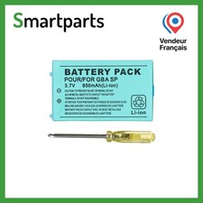 Batterie Gameboy Advanced GBA SP 850mAh Rechargeable Lithium-ion Batterie+Outil