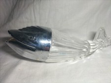 peanut dispenser, vintage glassfish 