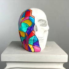 Sculpture d'art crâne design