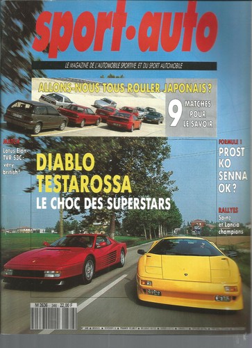 Sport auto 346 - auto, match
