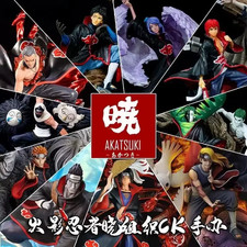 Figurines NARUTO Akatsuki - Sasori Kakuzu Madara Zetsu Hidan Tobi Kisame Deidara