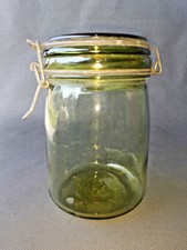 Ancien bocal en verre