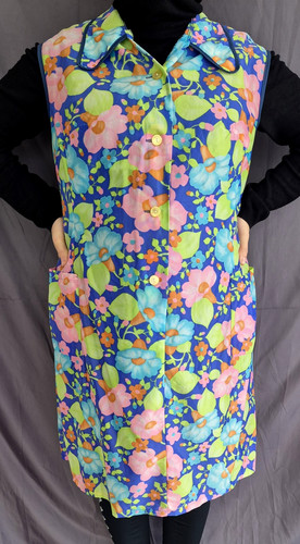 Nylon dederon smock apron - smock,