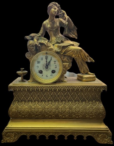 Horloge bronze sans clé - en,