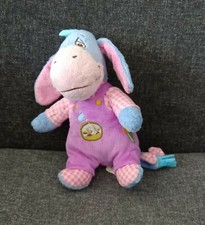 C1- Doudou  peluche Bouriquet Disney Nicotoy  salopette Winnie 
