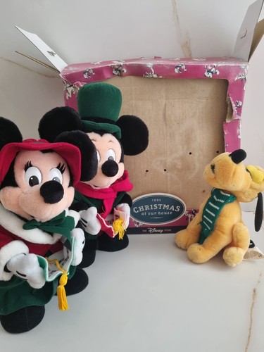 Trio peluches mickey noël - trio, de